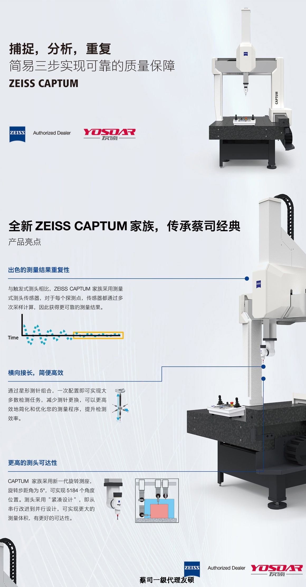 镇江蔡司三坐标CAPTUM